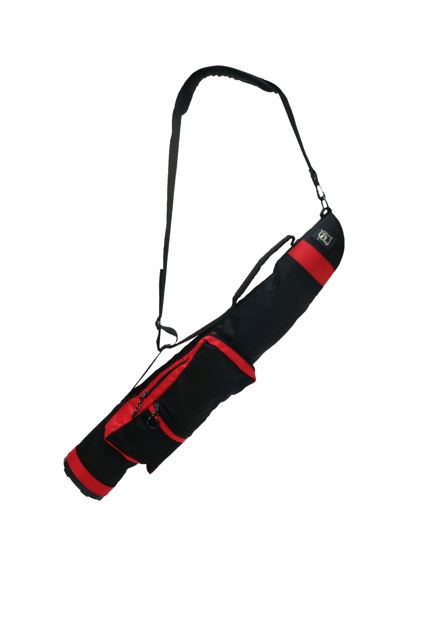 Sunday Black/Red Carry Golf Bag