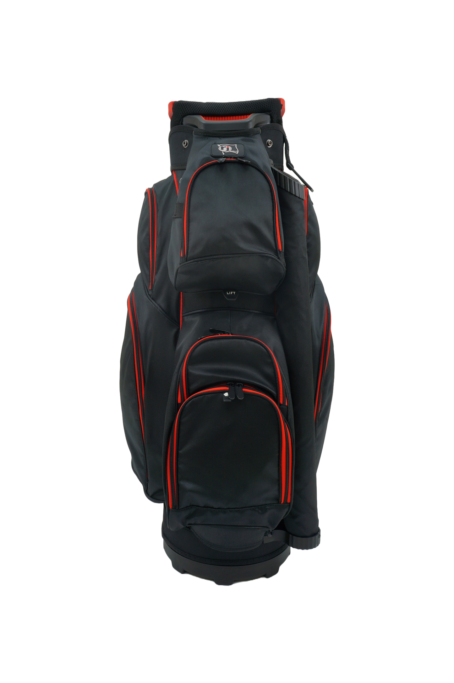Mission Black/Red Golf Bag