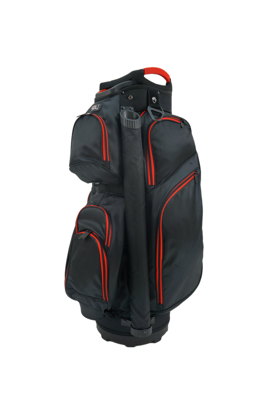 Mission Black/Red Golf Bag