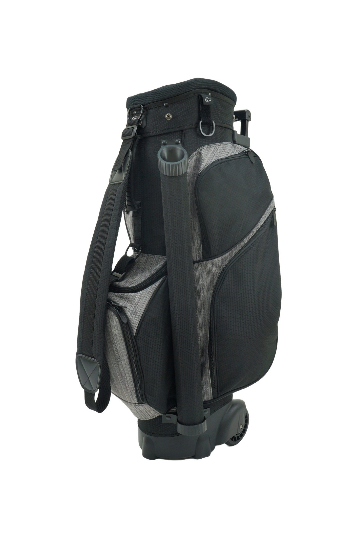 Spinner X Black/Heather Grey Golf Bag