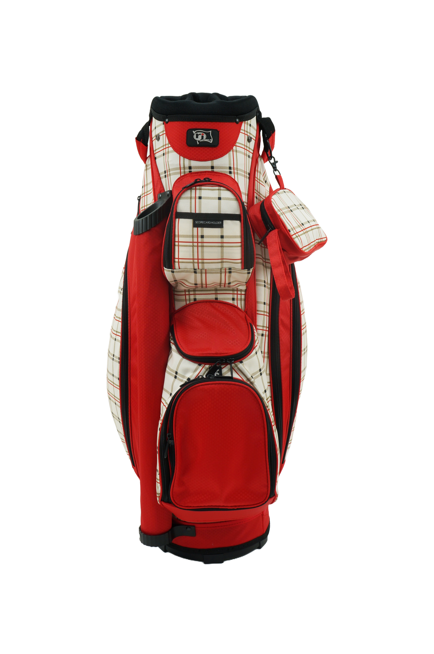 Paradise Cherry Plaid Golf Bag