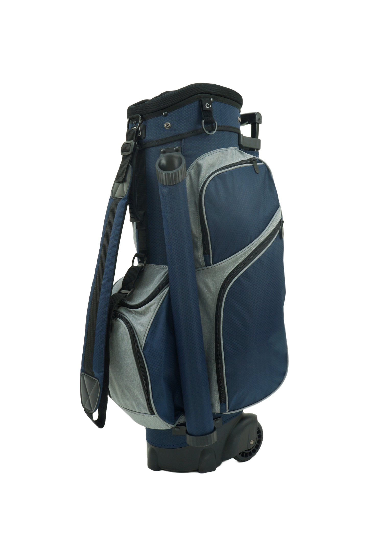 Spinner X Navy/Heather Grey Golf Bag
