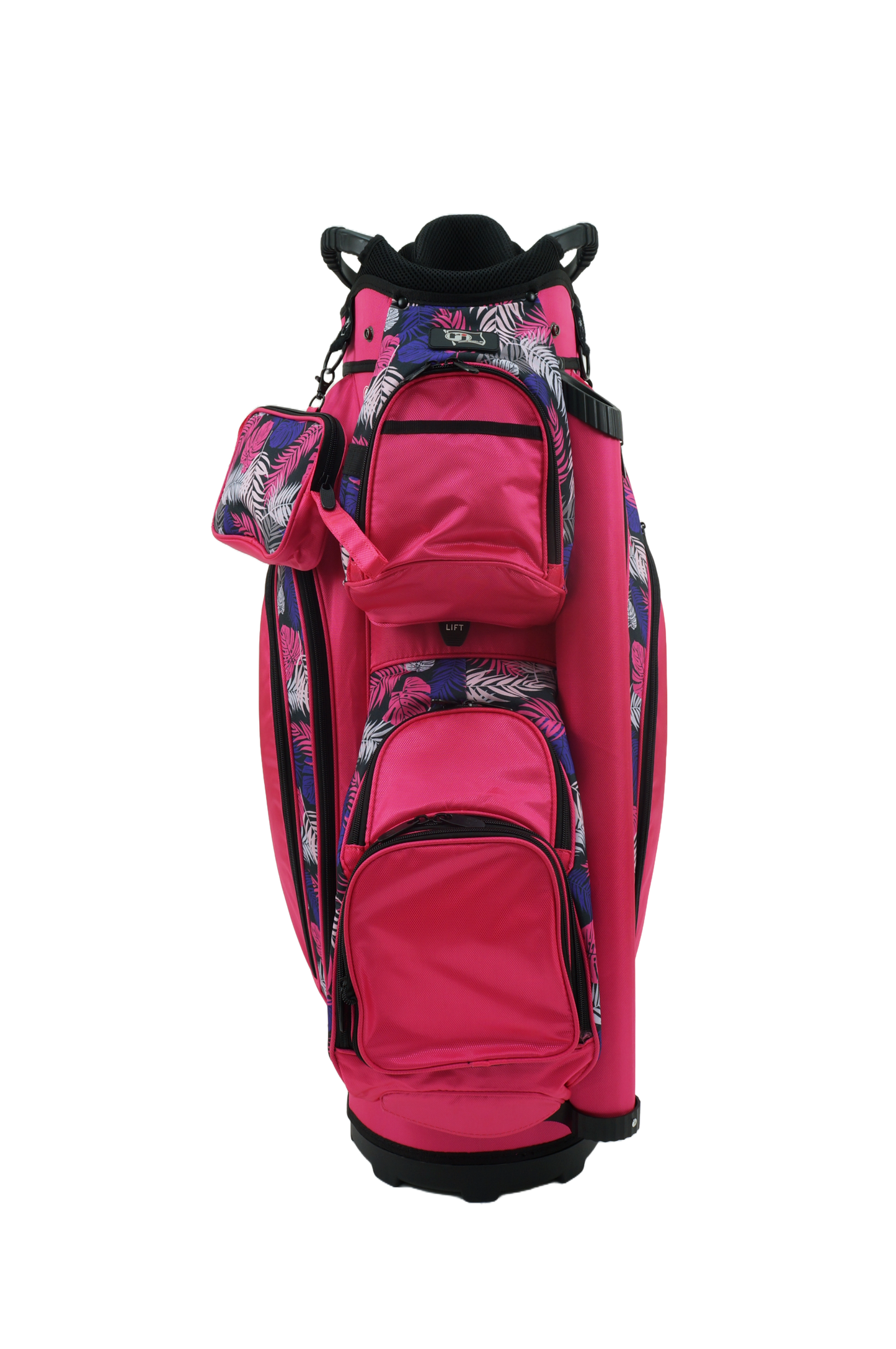 Bliss Pink Palm Golf Bag