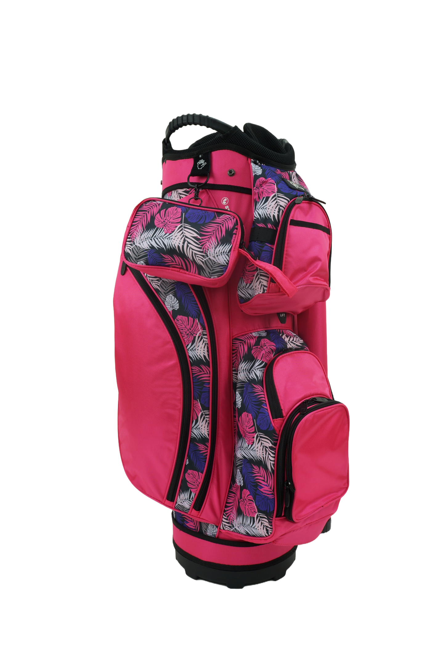 Bliss Pink Palm Golf Bag