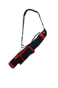 Sunday Black/Red Carry Golf Bag