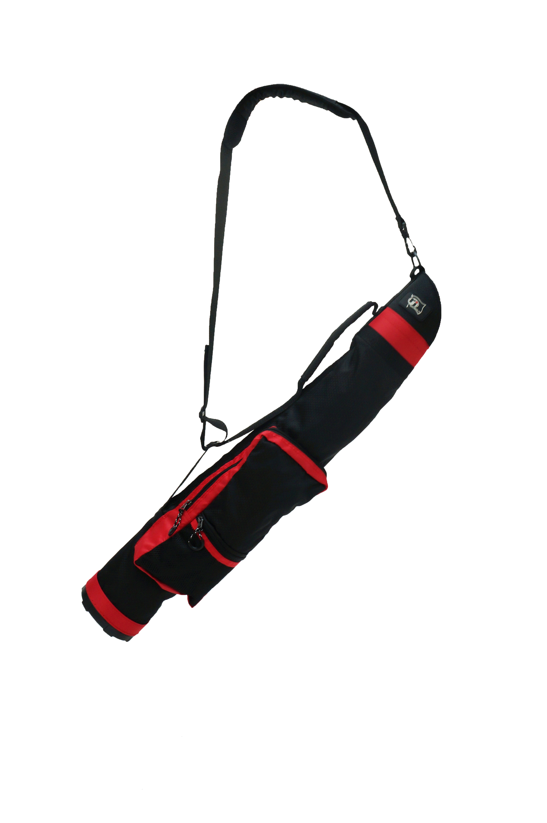 Sunday Black/Red Carry Golf Bag – RJ Sports