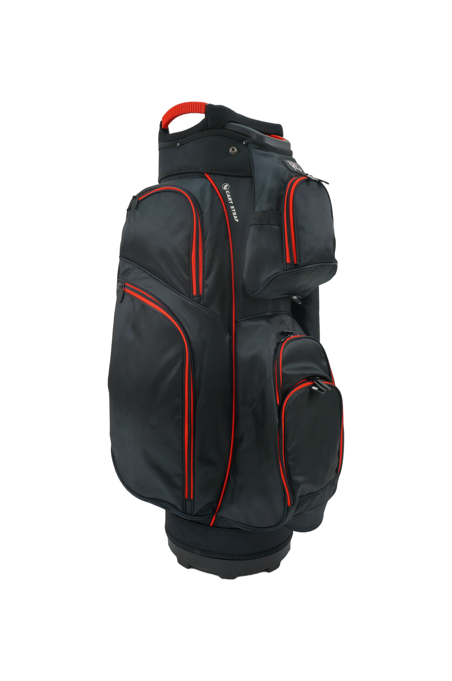 Mission Black/Red Golf Bag
