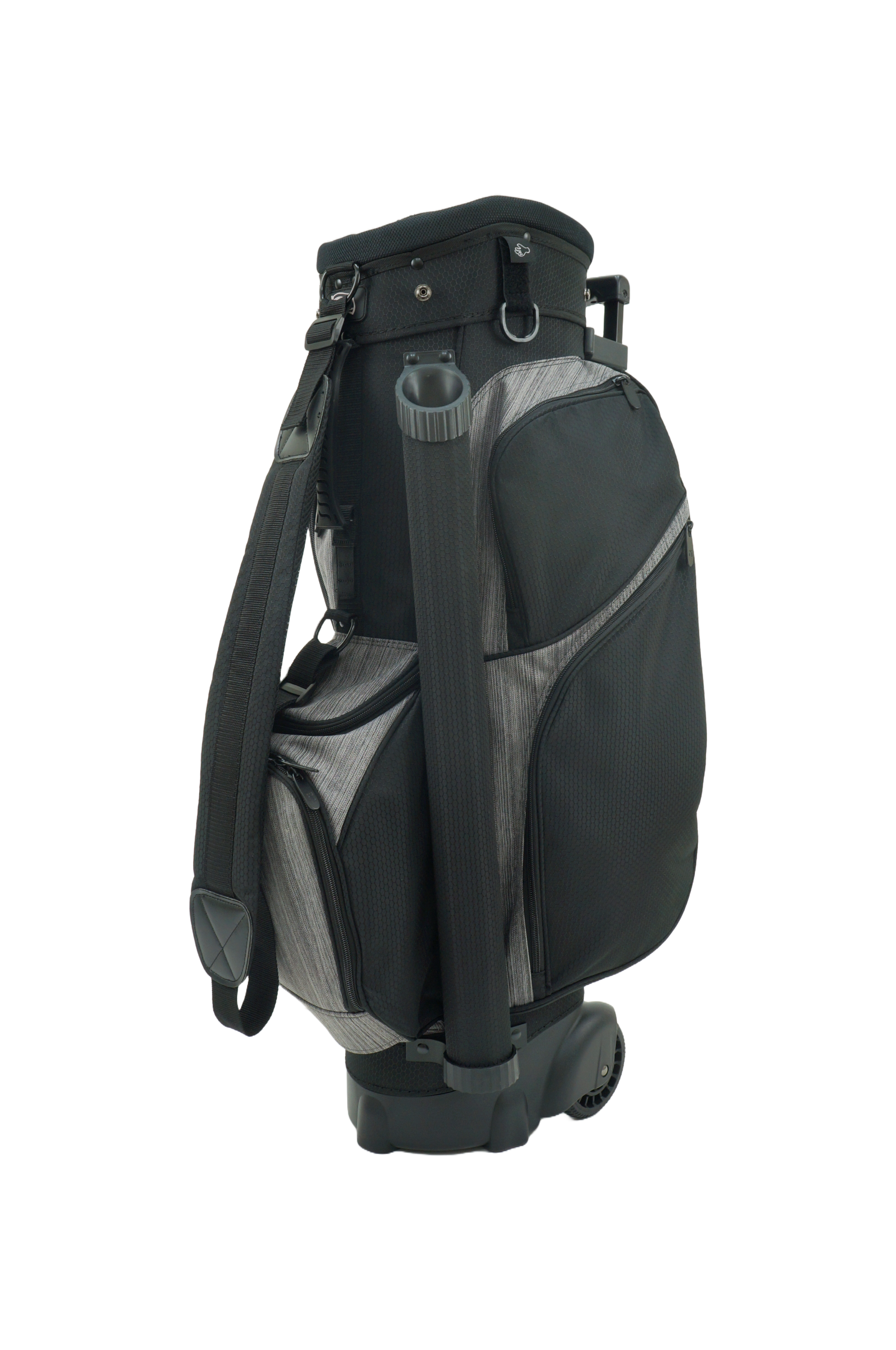 Spinner X Black/Heather Grey Golf Bag