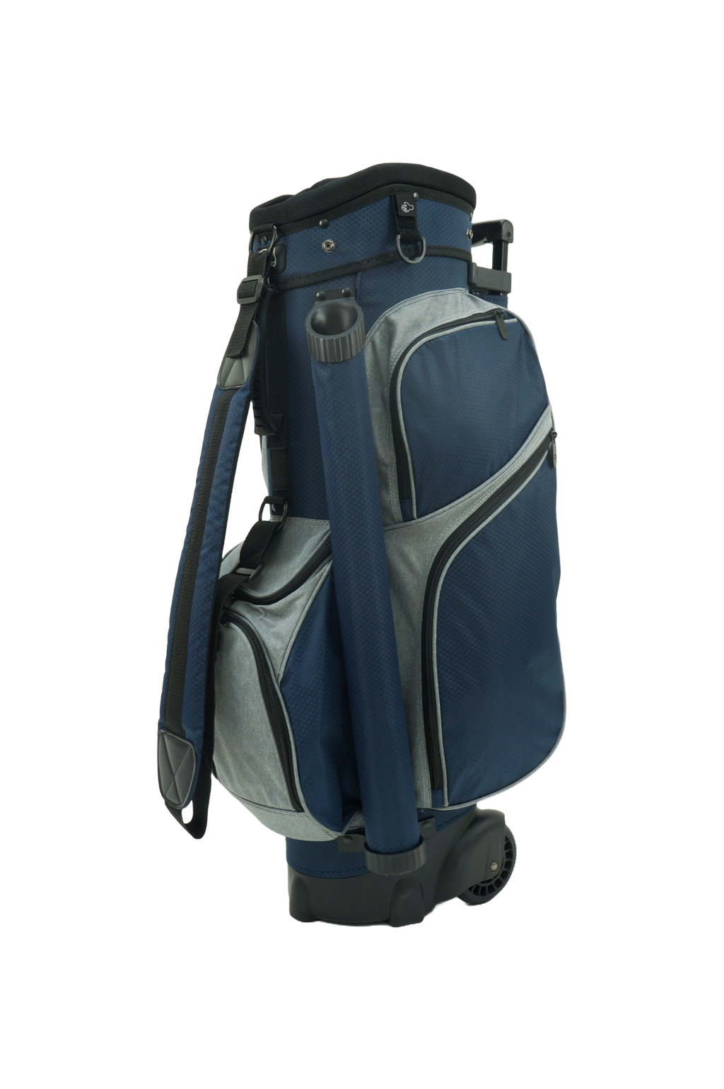 Spinner X Navy/Heather Grey Golf Bag