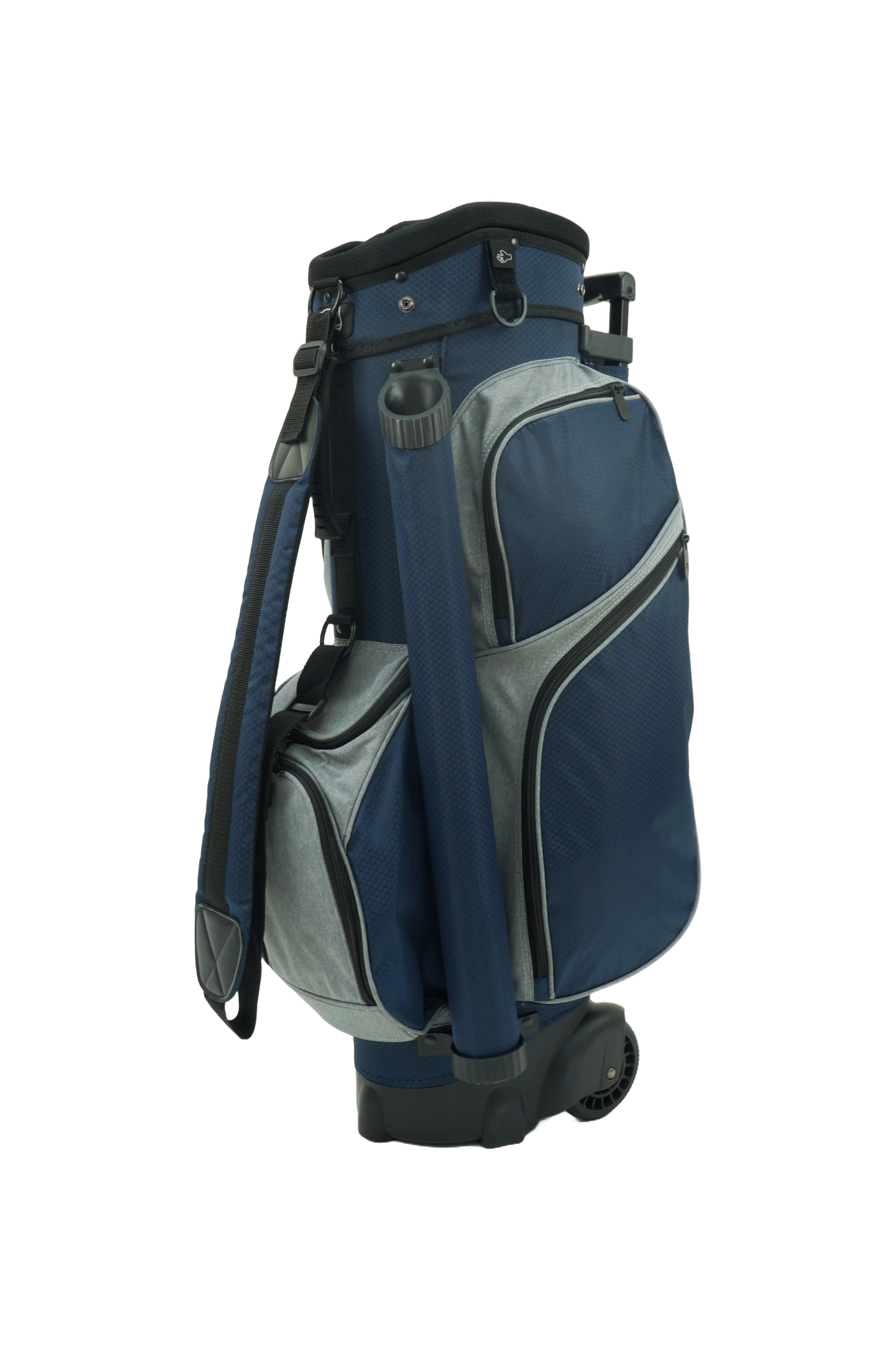Spinner X Navy/Heather Grey Golf Bag