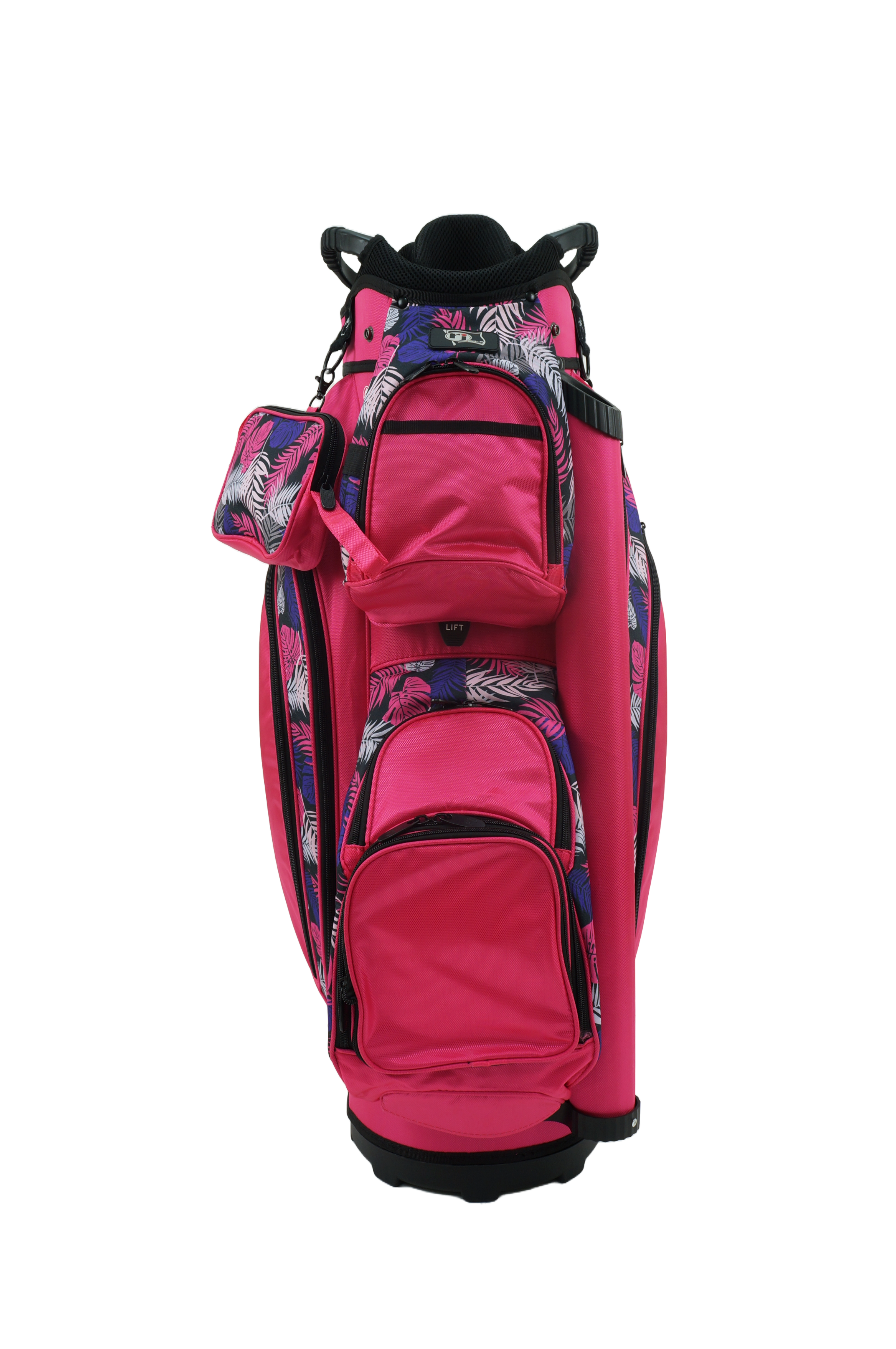 Bliss Pink Palm Golf Bag