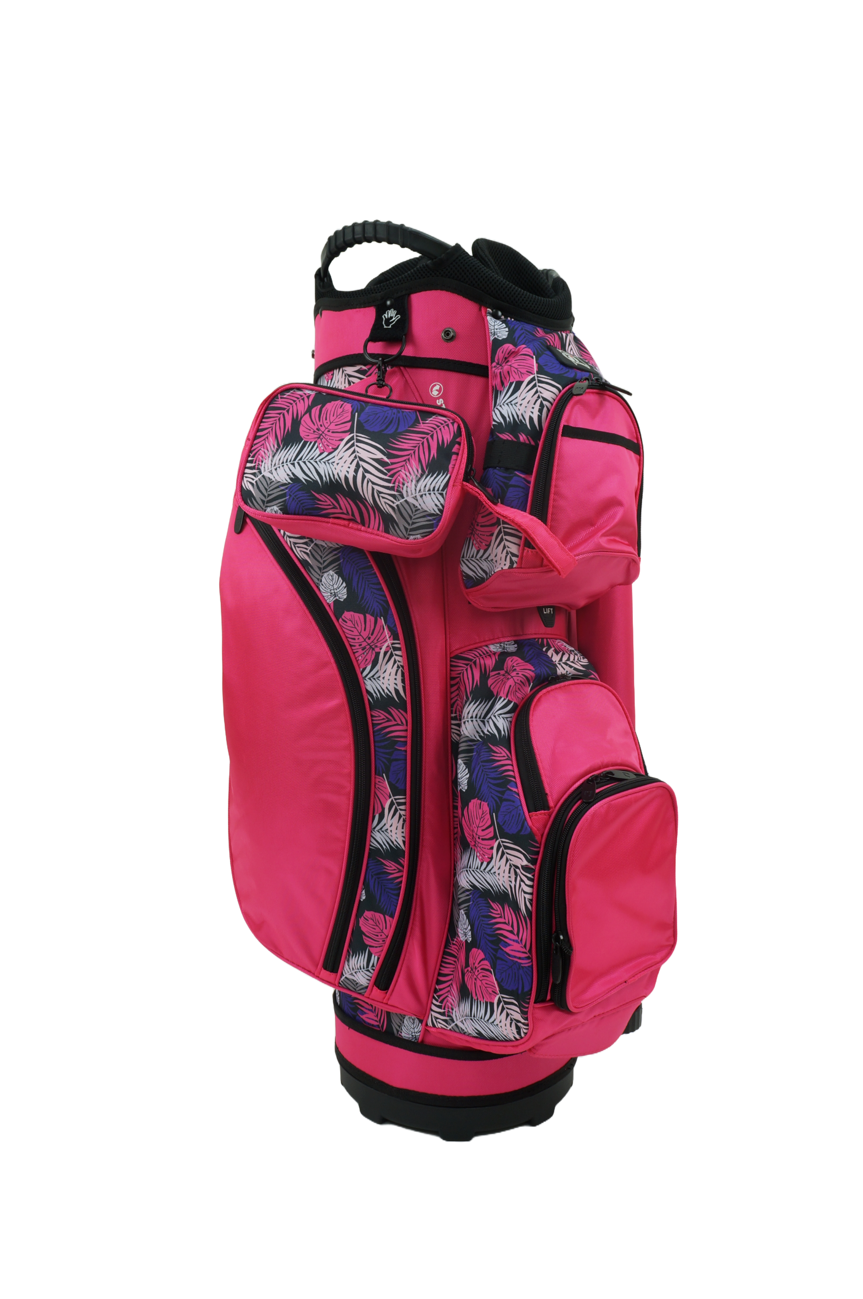 Bliss Pink Palm Golf Bag