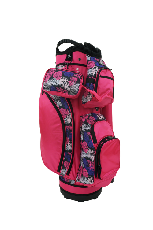 Bliss Pink Palm Golf Bag